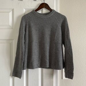 Jenni Kayne Cashmere Fisherman in Heather Grey